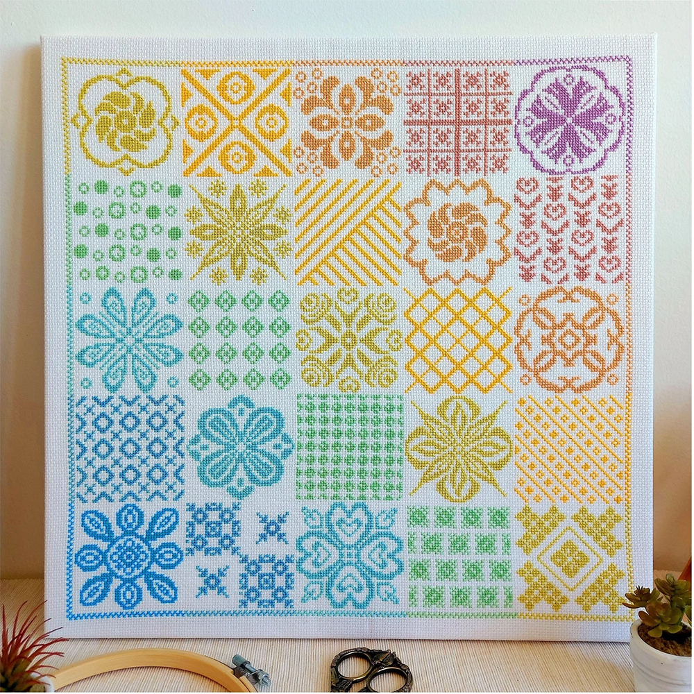 Quilt Sampler Cross Stitch Pattern