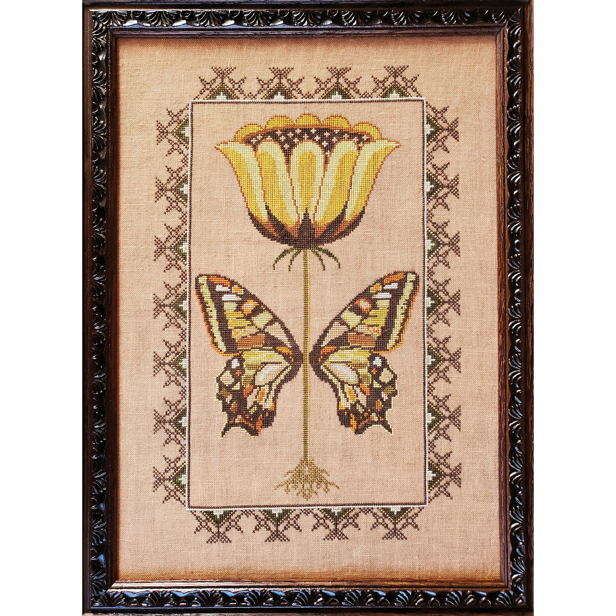 A Study in Fairies Cross Stitch Pattern