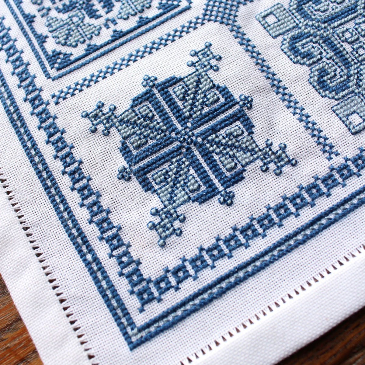 Mediterranean Sampler Cross Stitch Kit