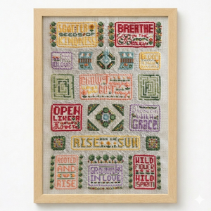 English Garden Cross Stitch Kit