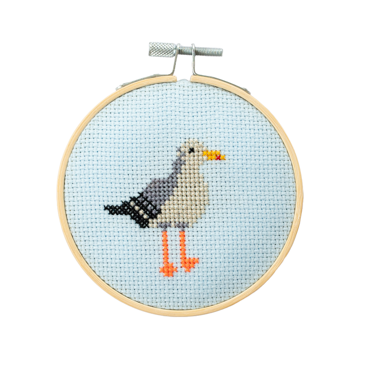 Seagull Cross Stitch Kit-Stitched Modern