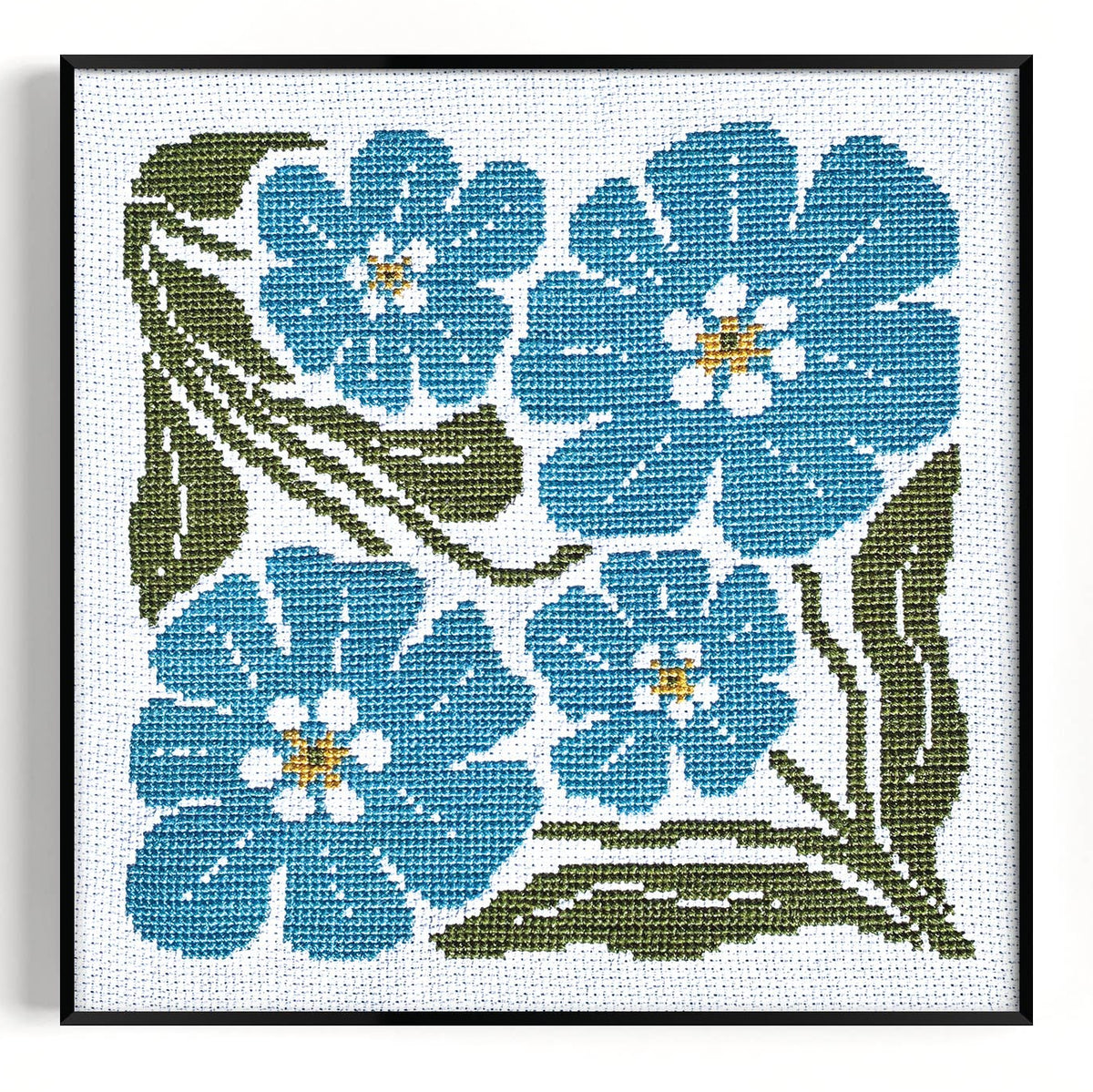 Forget Me Not Beginner Cross Stitch Kit