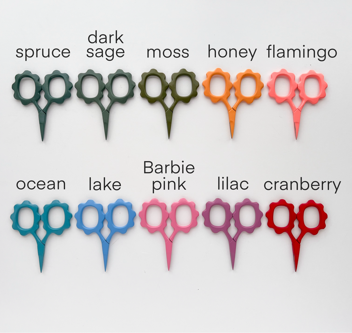 Small Flower Embroidery Scissors-Stitched Modern