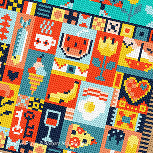 Crafty Cats Cross Stitch Pattern