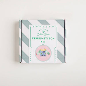 Let It Snow Sweater Cross Stitch Kit