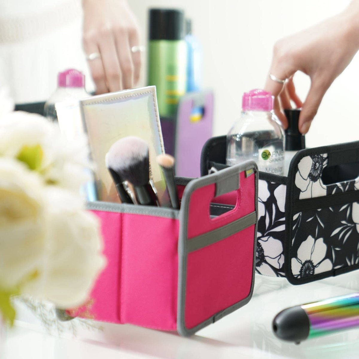Mini Foldable Fabric Storage Bin