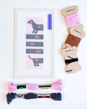 The Wi(e)nner Needlepoint Bookmark Kit
