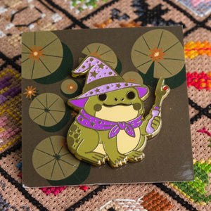 Rip It Frog Wizard Needle Minder
