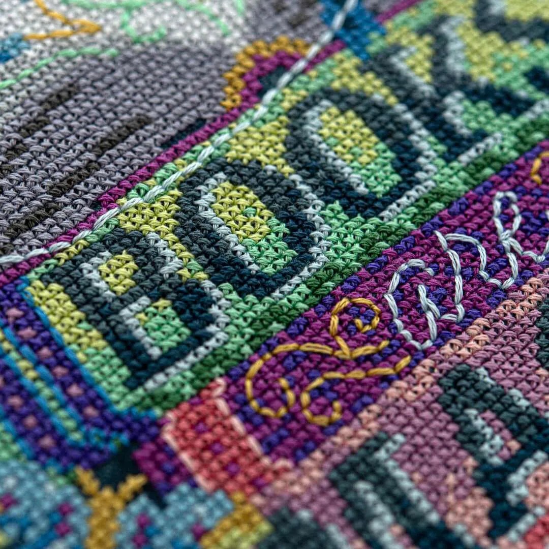 Books Are Magic Cross Stitch Pattern