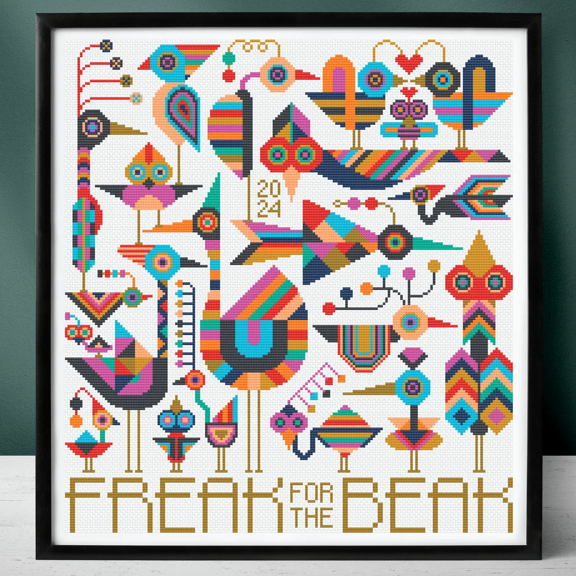 Freak for the Beak Cross Stitch Pattern