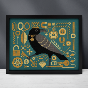 Tanner's Trinkets Cross Stitch Pattern