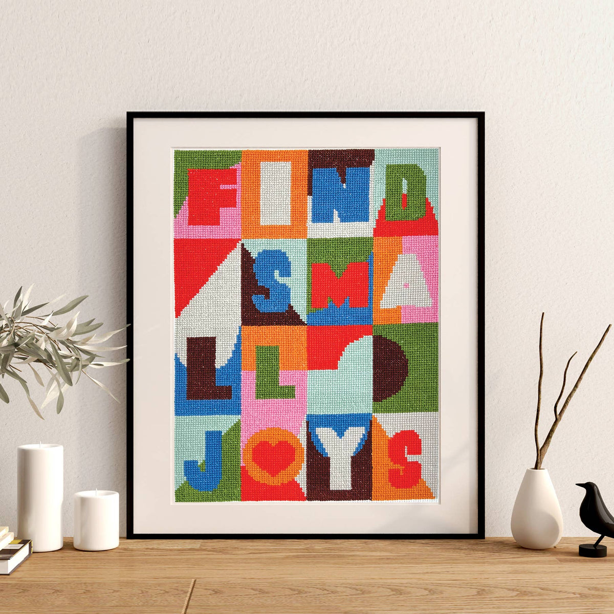Lisa Congdon Small Joys Cross Stitch Kit