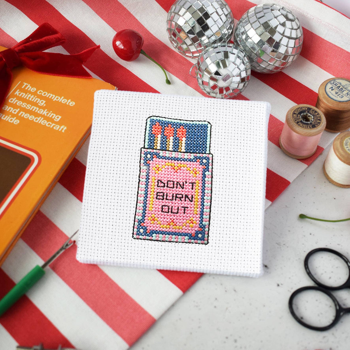 Matchbox Mini Cross Stitch Kit