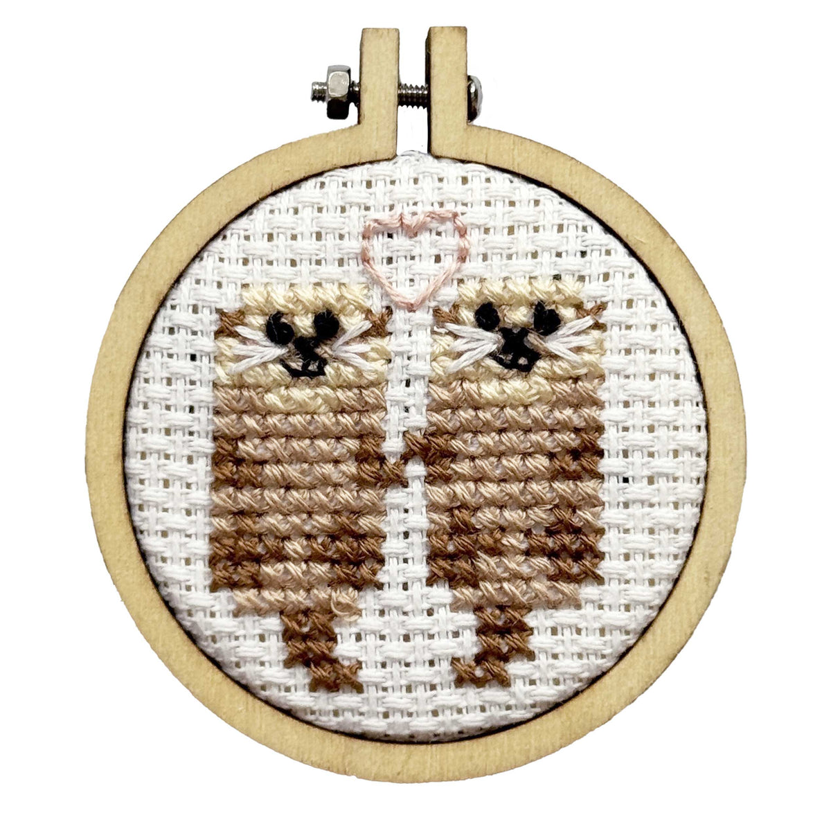 Mini Matchbox Cross Stitch Kit - You&#39;re Otterly Amazing