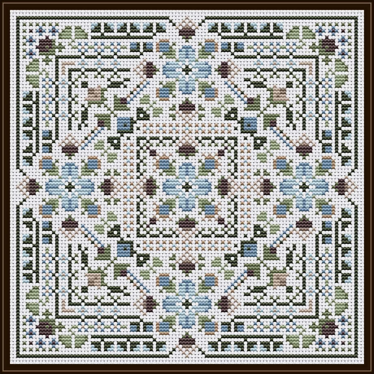 Morning Coffee Cross Stitch Pattern