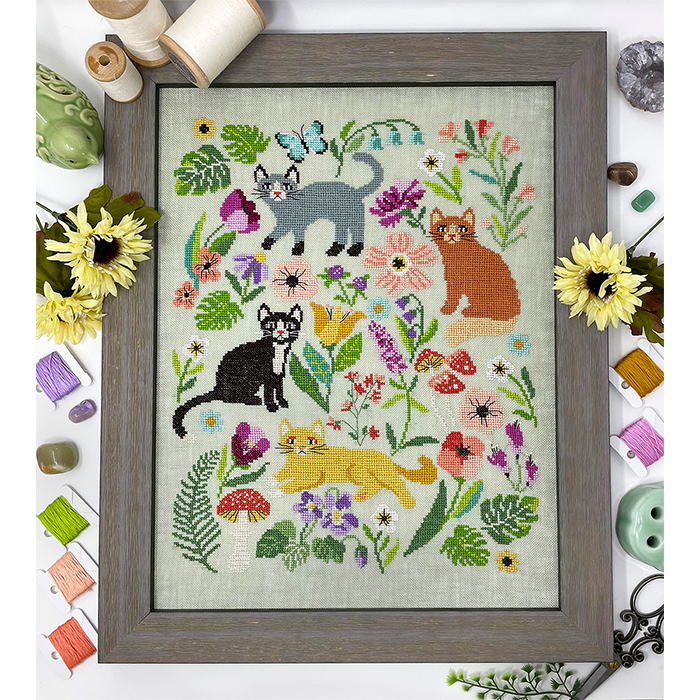Cat Tapestry Cross Stitch Pattern