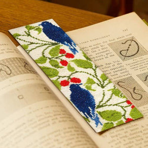 C.F.A. Voysey Bird and Berry Cross Stitch Bookmark Kit