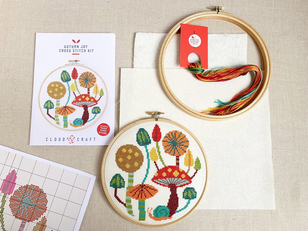 Autumn Joy Cross Stitch Kit