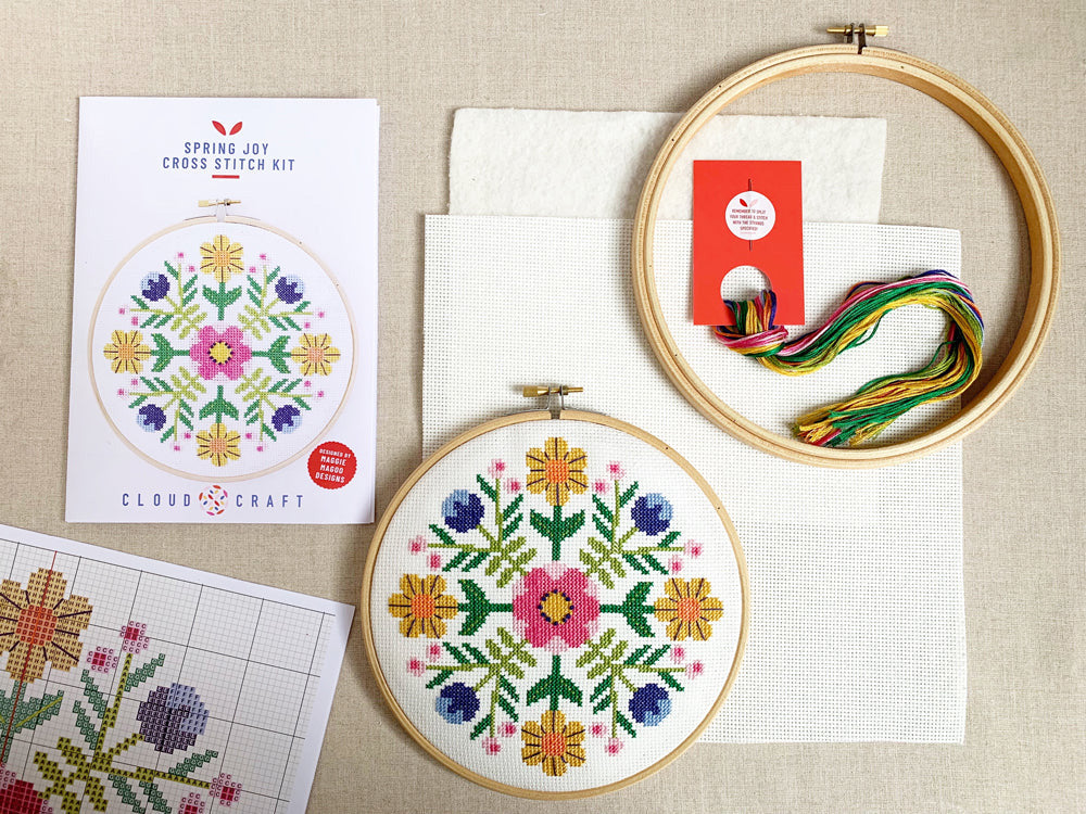 Spring Joy Cross Stitch Kit