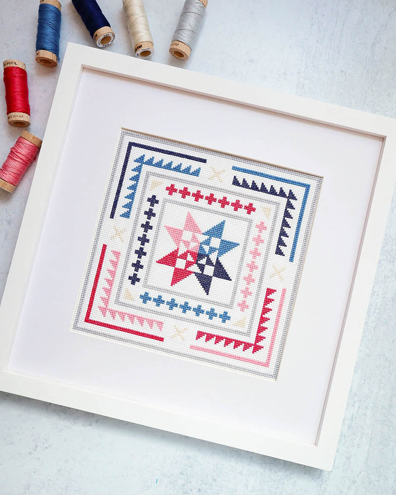 Golden Hour Cross Stitch Pattern