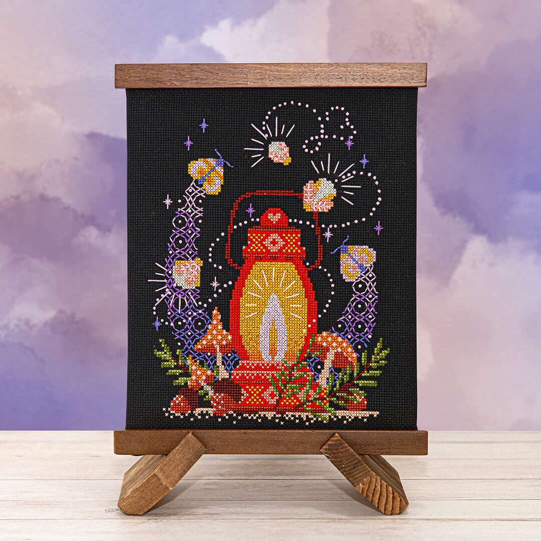 Woodland Aglow Cross Stitch Pattern