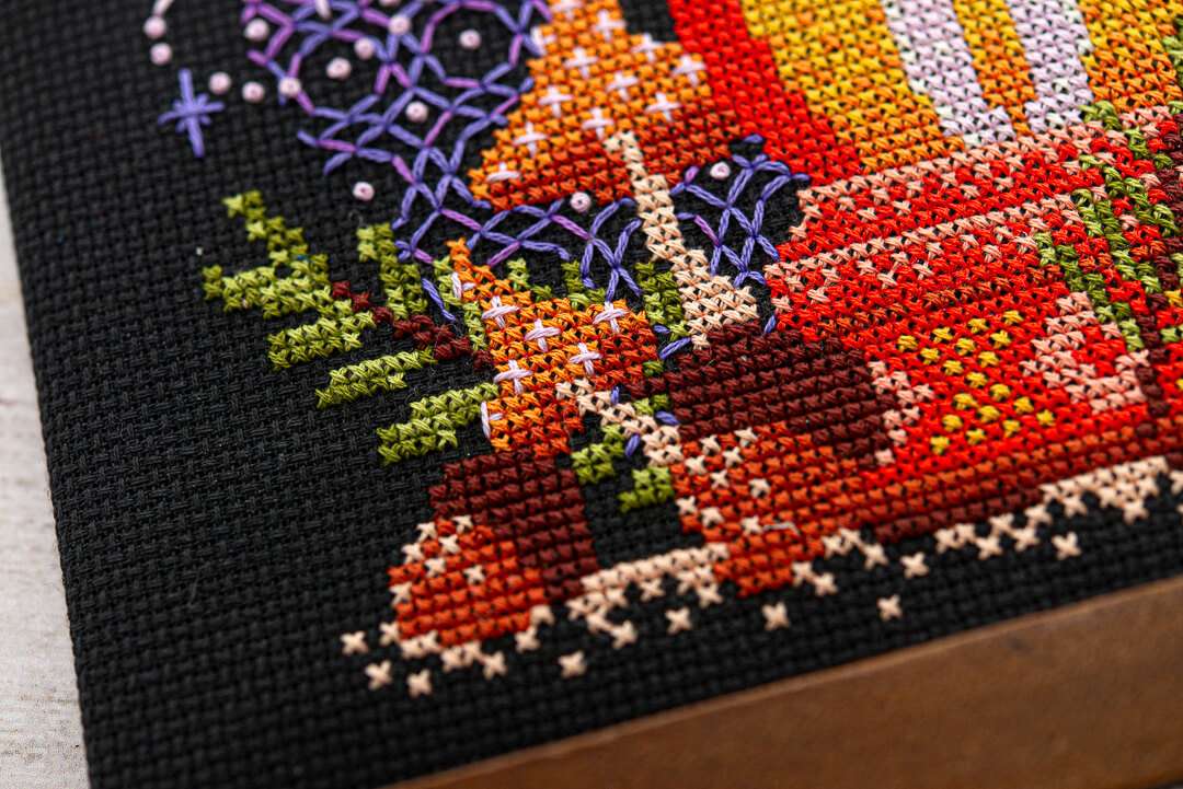 Woodland Aglow Cross Stitch Pattern