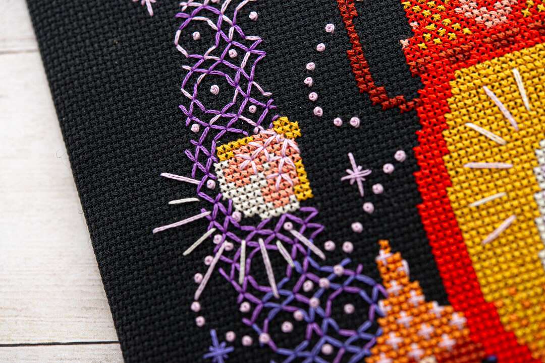 Woodland Aglow Cross Stitch Pattern