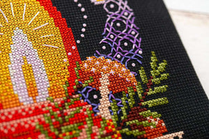 Woodland Aglow Cross Stitch Pattern