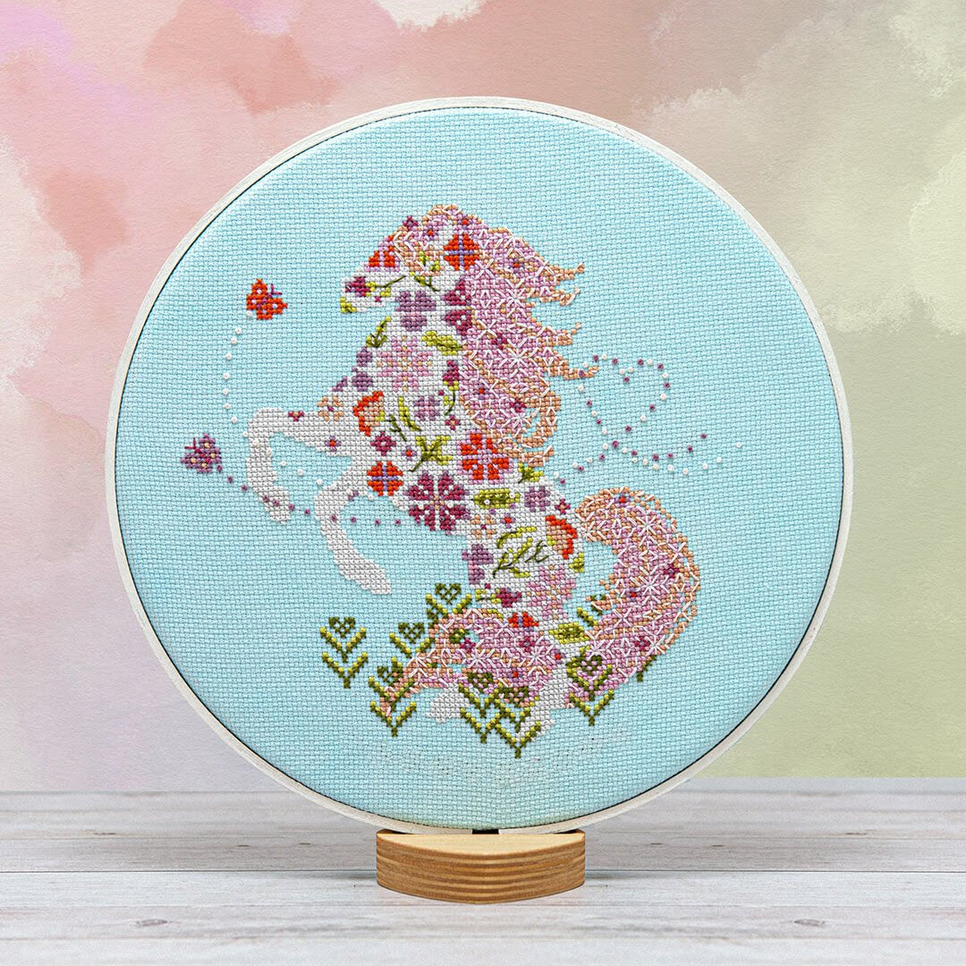 Wild and Free Cross Stitch Pattern