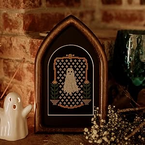 Creepy Cross-Stitch: 25 Spooky Projects To Haunt Your Halls-Stitched Modern