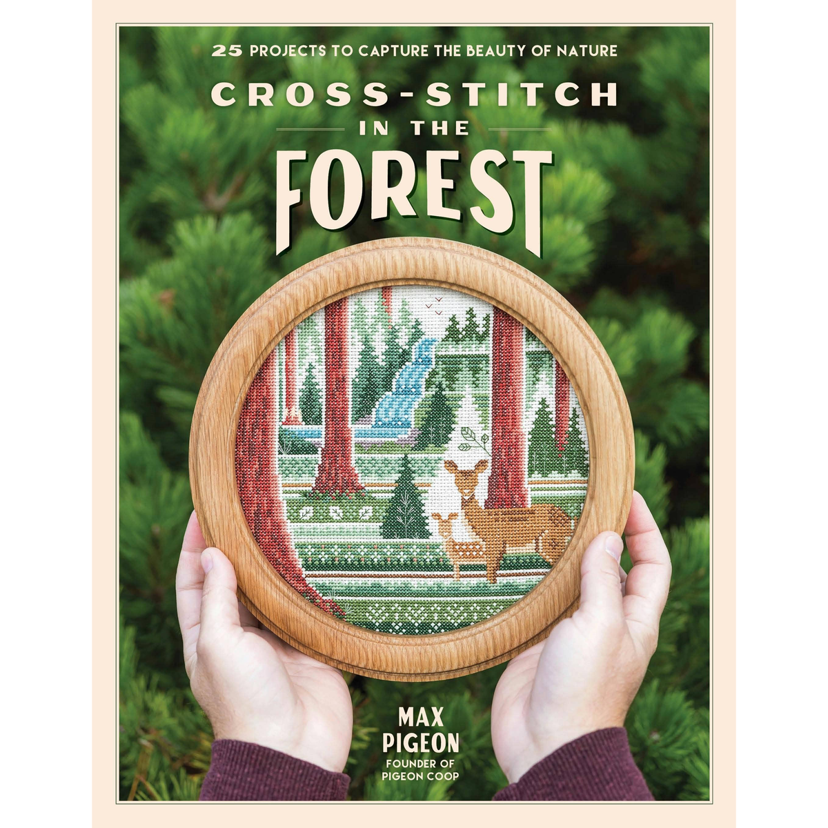 Cross-Stitch In The Forest: 25 Nature Beauty Projects-Stitched Modern