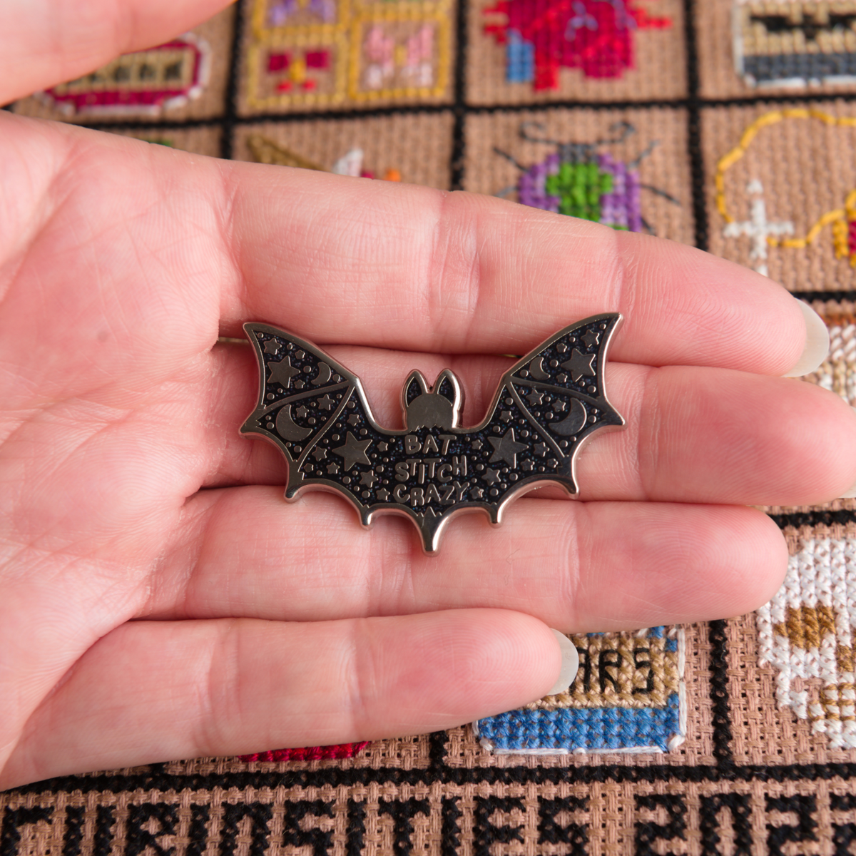Bat Stitch Crazy Needle Minder