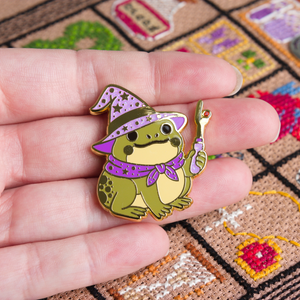 Rip It Frog Wizard Needle Minder