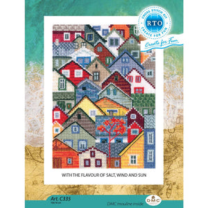 Sea Town Cross Stitch Kit