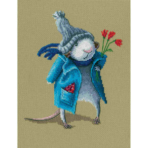 Bunch Under the Arm Cross Stitch Kit
