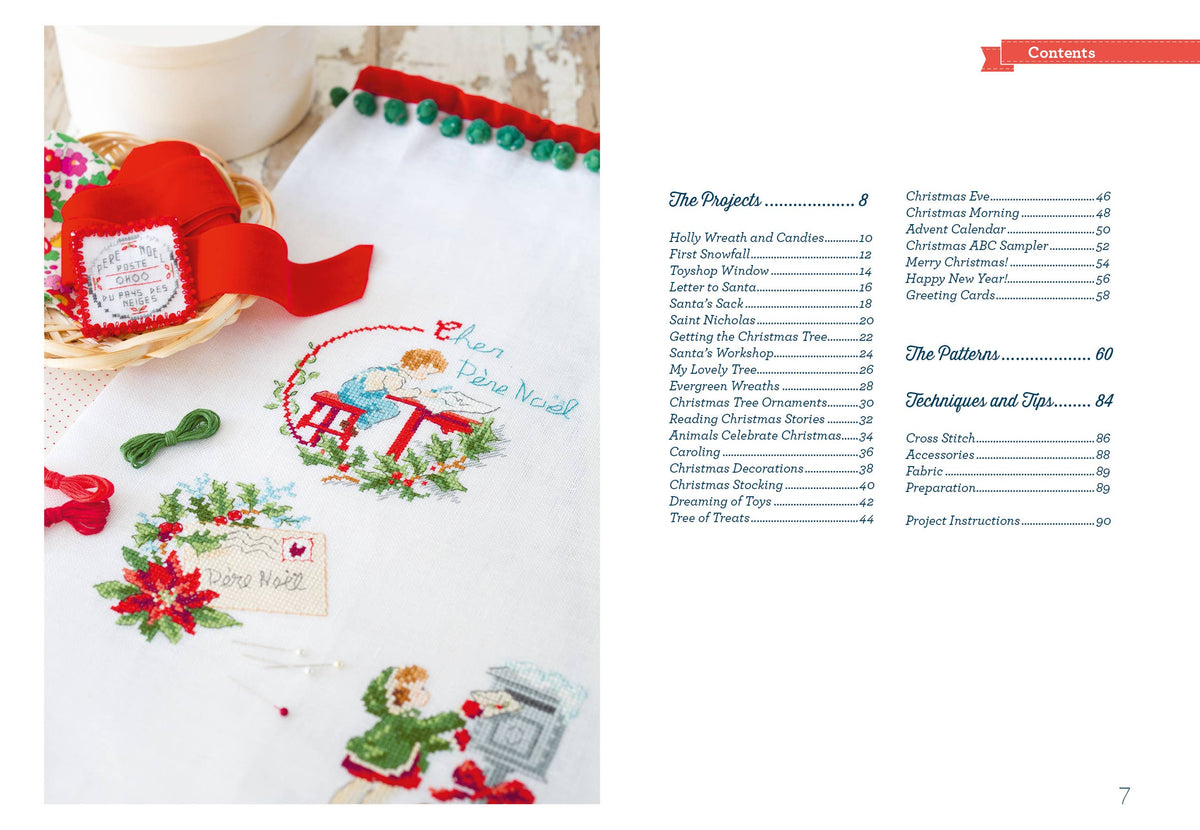The Magic of Christmas to Cross Stitch-Stitched Modern