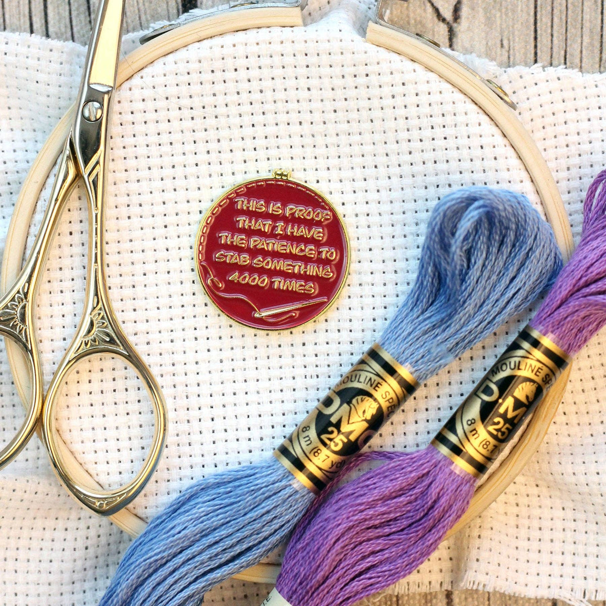 Proof I Have Patience Needle Minder