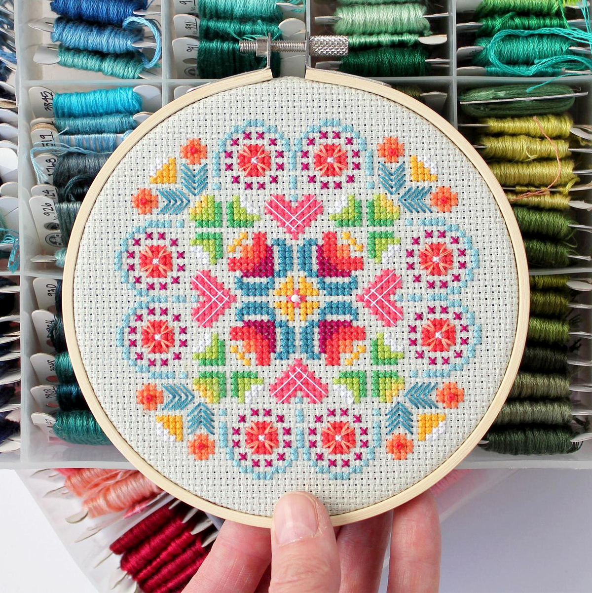Hummingbird Paradise Cross Stitch Kit