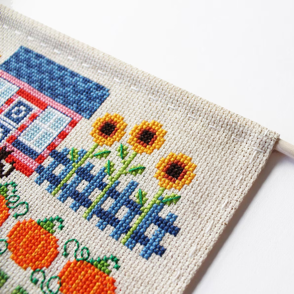 Kitchen Garden Sampler Cross Stitch Wall Hanging Kit