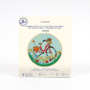 DMC Cross Stitch Kit - Red Bike