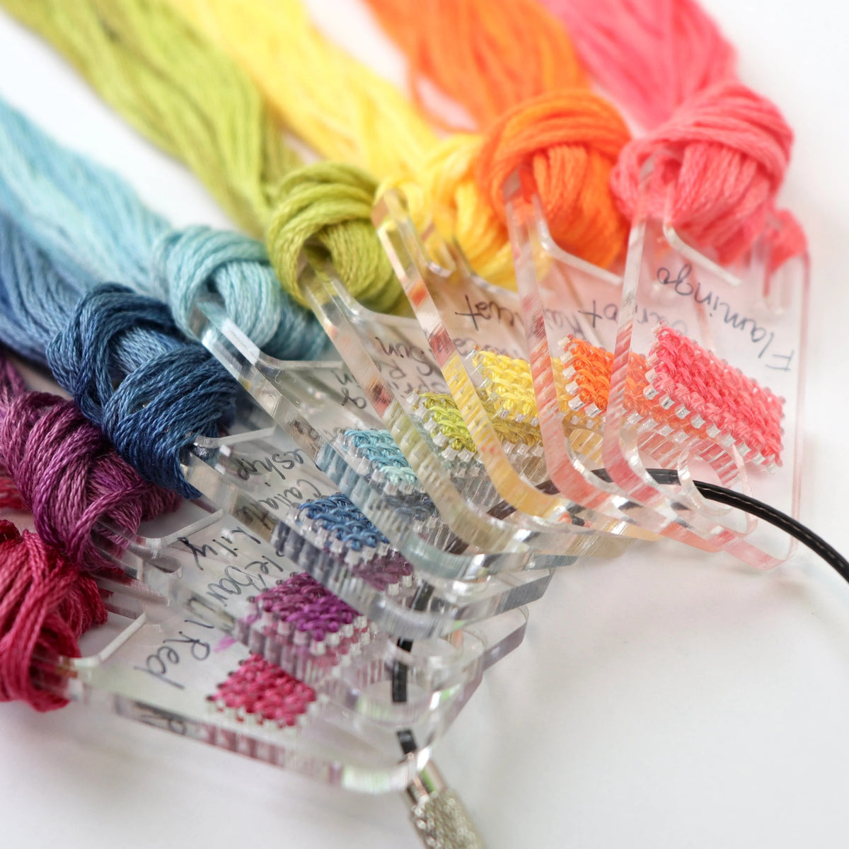 Embroidery Floss Swatch Drops