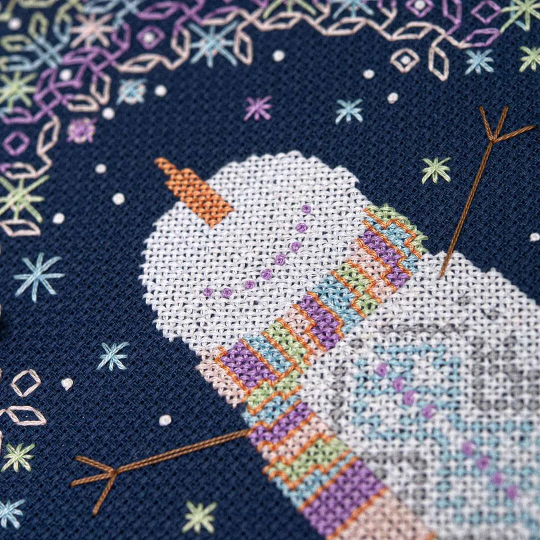 Magical Snowflakes Cross Stitch Pattern