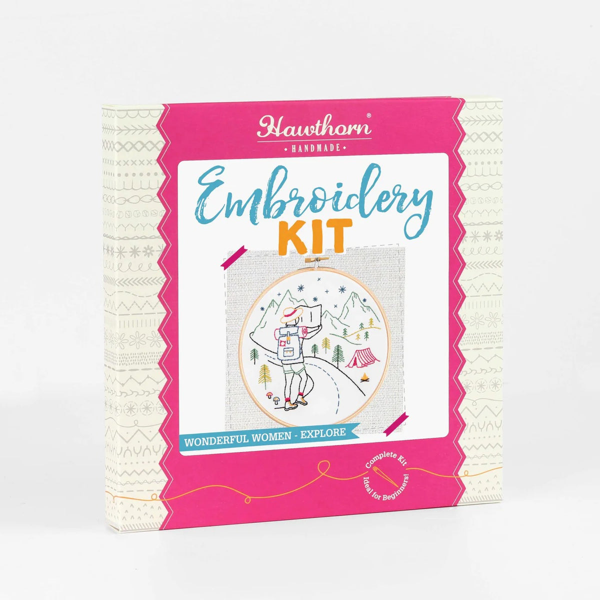 Wonderful Women Hand Embroidery Kit - Explore