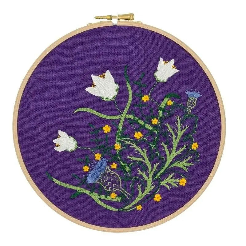Morris &amp; Co. Inspired Botanicals Hand Embroidery Kit
