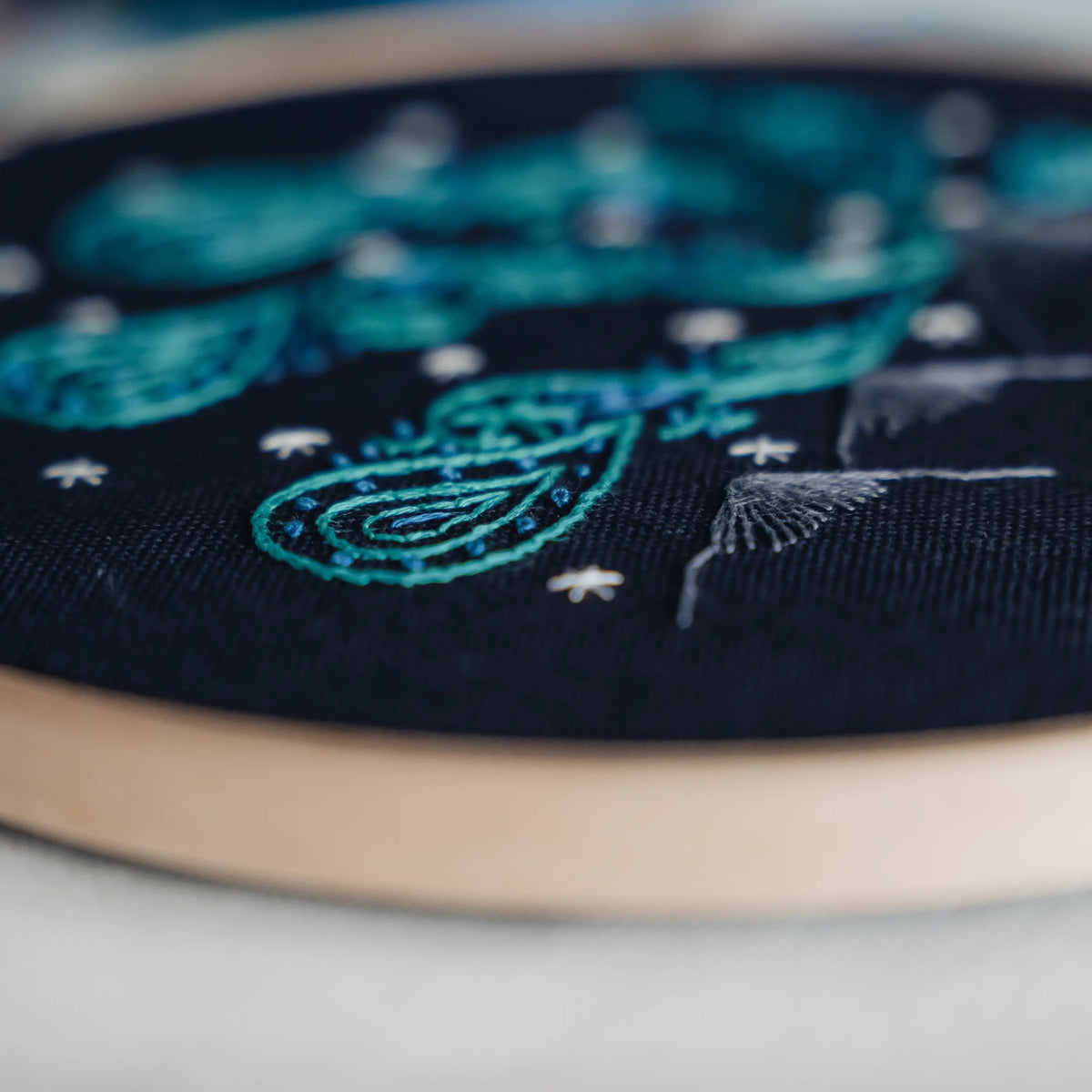 Northern Lights Hand Embroidery Kit