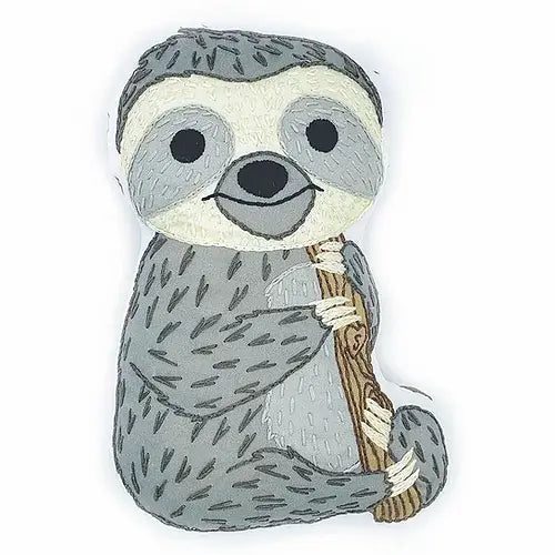 Sloth Stuffie Hand Embroidery Kit