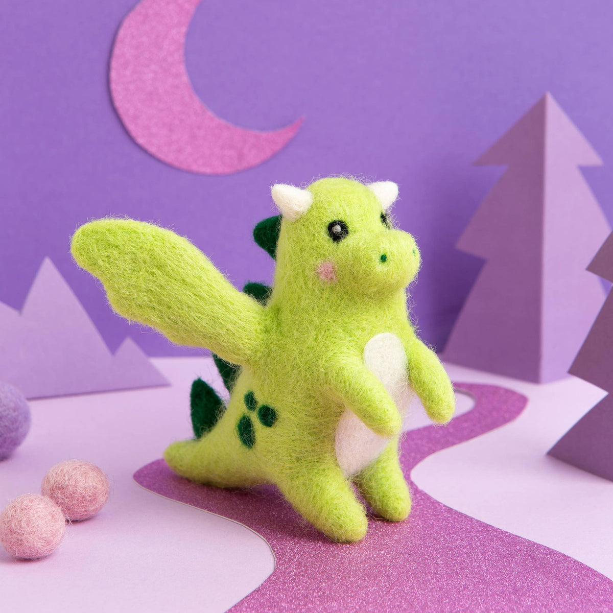 Baby Dragon Mini Needle Felting Kit