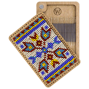 Summer Wings Bead Embroidery Needle Case Kit