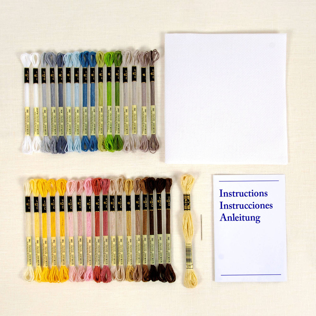 Montmarte Cross Stitch Kit-Stitched Modern