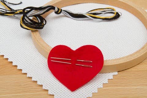 The Lunatics Have Taken Over Cross Stitch Kit-Stitched Modern